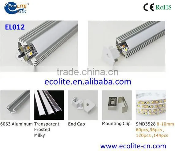 Aluminum LED Profile for LED Strips Various Size and Shape LED Aluminum Profile Aluminum LED Profile photo-2