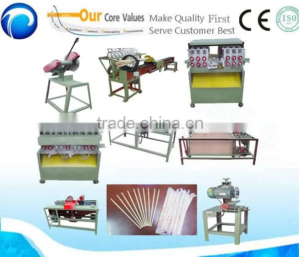 Multifunctional wooden/bamboo chopsticks making machine
