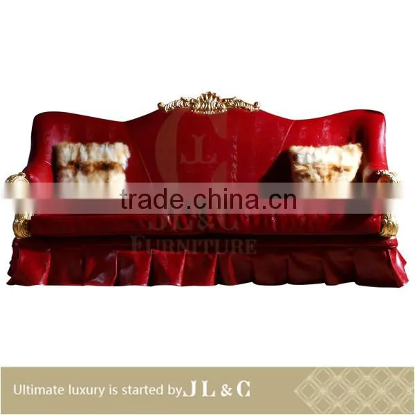 JS28-03 Three Seat Sofa Set in Living Room From JL&C Luxury Home Furniture Latest Sofa Designs 2016 (China Supplier) photo-3