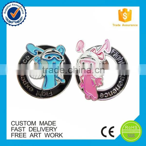 Custom Made Cute Animal Shaped Lapel Pins, Animal Badges photo-4