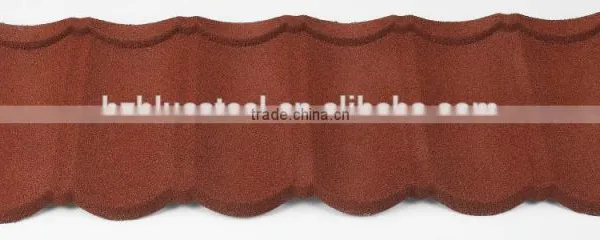 Colorful Environment Friendly Classical Stone Coated Metal Steel Roof Tile photo-5