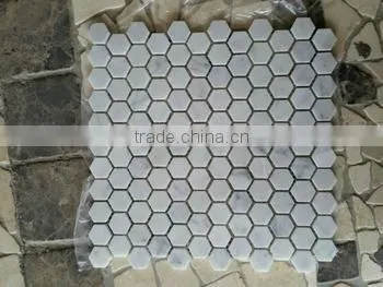 Carrara White Mosaic Tile Pictures Prices photo-2