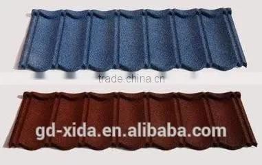 COLORFUL STONE COATED METAL ROOF TILE photo-5