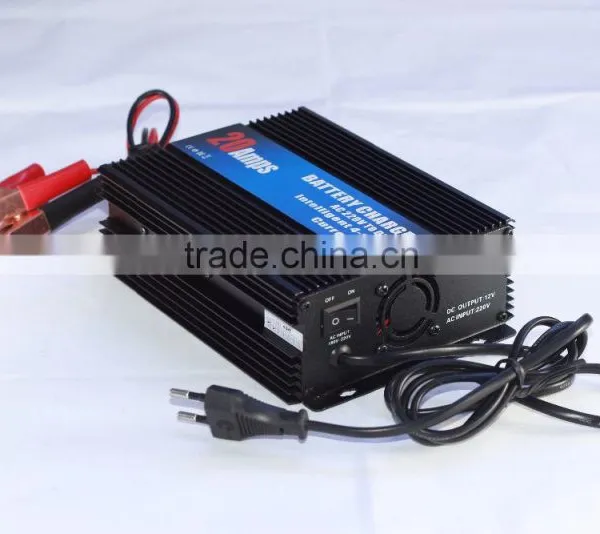 12V Car Battery Charger 12V Lead-acid Battery Charger Intelligent Constant Current&Voltage Charging For Motorcycle/Car Battery photo-4