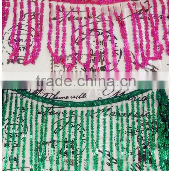 Fashion Sequin Fringe Trim photo-2