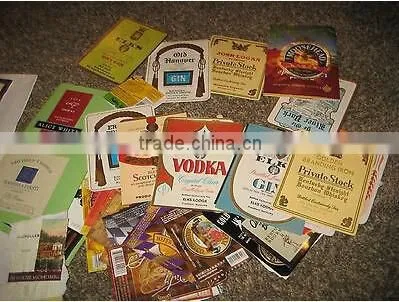 Design Wine Label Industiral Use Wine Bottle Sticker Label photo-2
