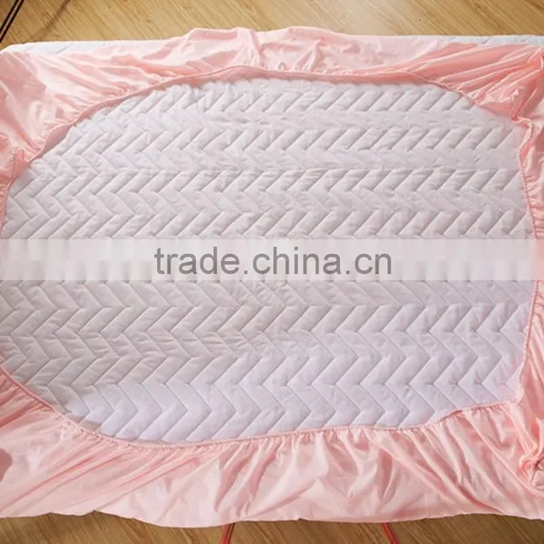 Twin Single Waterproof Colored Quilted Mattress Protector photo-5