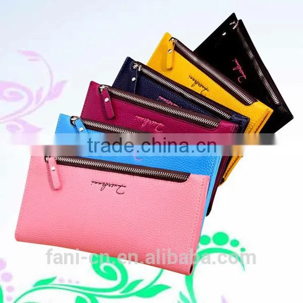 Fancy Credit Card Holder With Single Zipper Design Hand Purse for Ladies photo-4