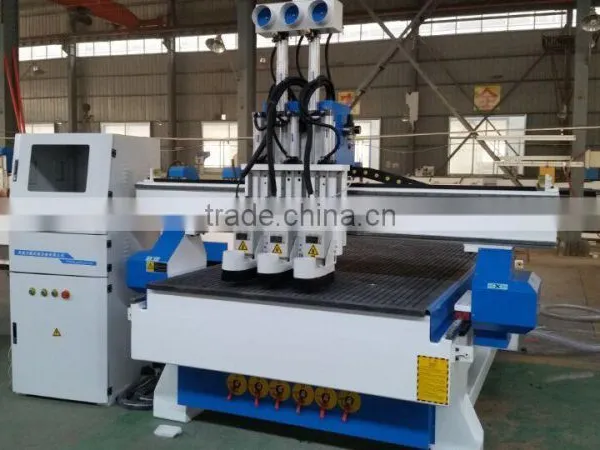 Philicam China Multi Spindle Cnc Wood Carving Router for Mdf Door photo-2