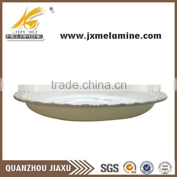 Best Selling Products 2016 17"round Melamine Plate Made in China photo-5