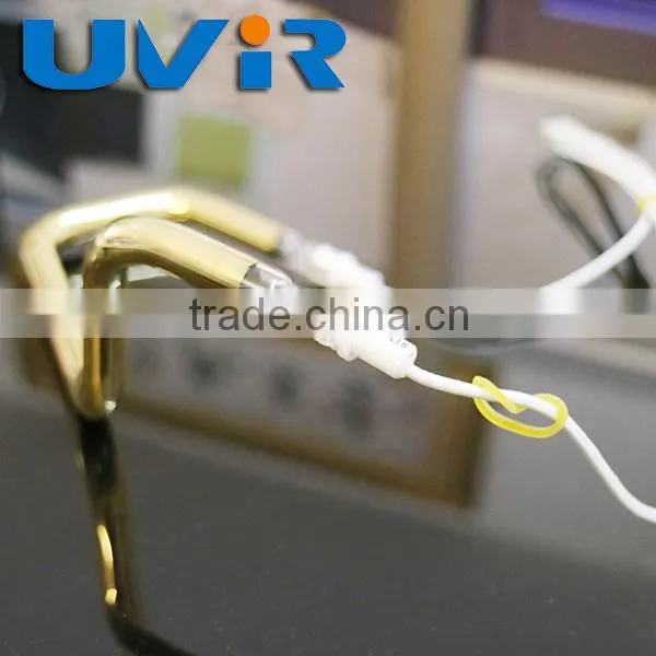 IR Quartz Heat Lamp for Secondary Blow Molding