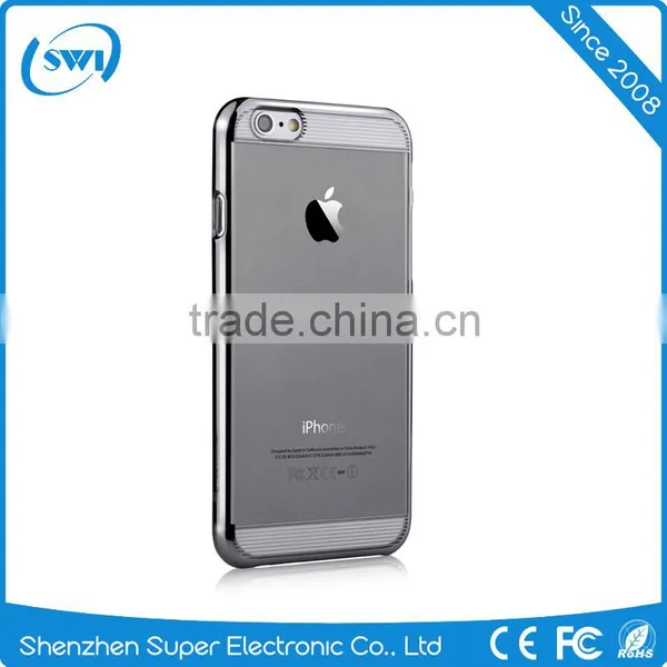 COMMA Transparent Mesh Design Flexibility PC Back Case Cover for IPhone 6 4.7 photo-4