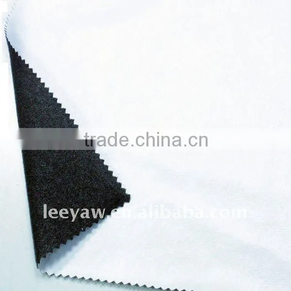100% Poly Tricot Brush Bonded Fabric With Waterproof Fabric Finish