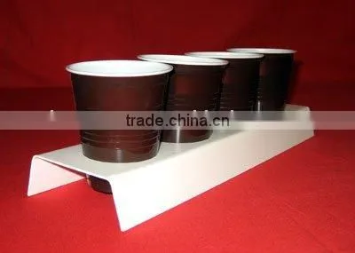 Acrylic Coffee Cup Holder Tray