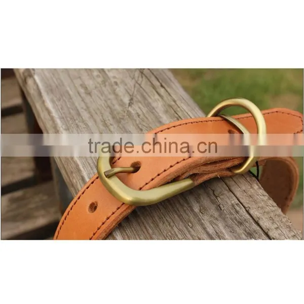 Personalized Lowest Price Leather Cat Collars Pet Collar Dog Coleira Para Gato Pet Supplies photo-4