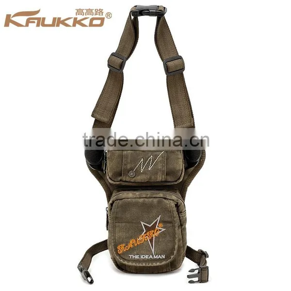 Classic Canvas Log Bag Long Strap Durable Sport Bags