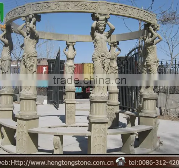 Marble Carved Pavillion