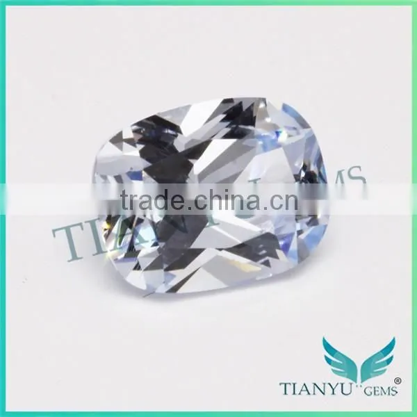 7x9mm Sea Blue Green Color 105# Cushion Shape Synthetic Spinel Gemstone Semi Precious Stone photo-2