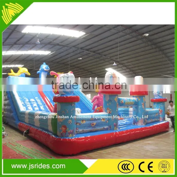 Cheap Kids Jumping Inflatable Playground Prices Amusement Park Bouncy Castle 2016 photo-5