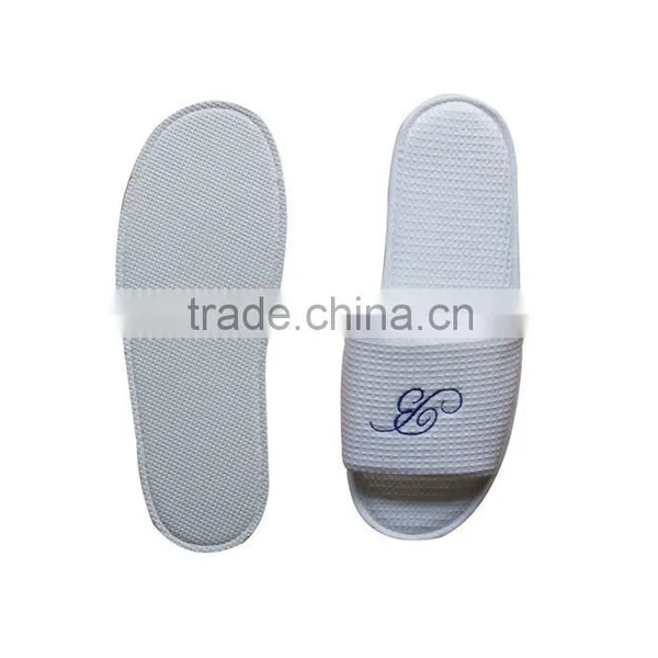 Luxury Cotton Waffle Hotel Slipper