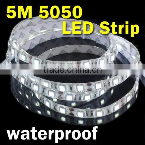 CE/RoHs Waterproof RGB IP65 Led Strip 12W/M SMD 5050 Flexible LED Strip Light Wholesale photo-5
