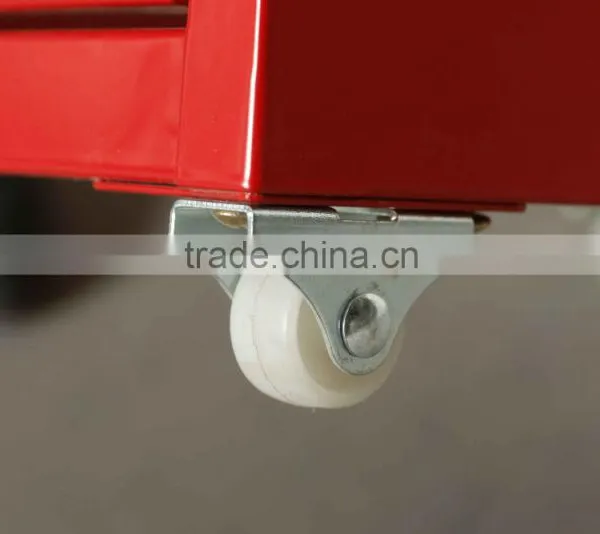 Red Color Metal Mobile Pedestal Drawers Mobile Cabinet photo-6