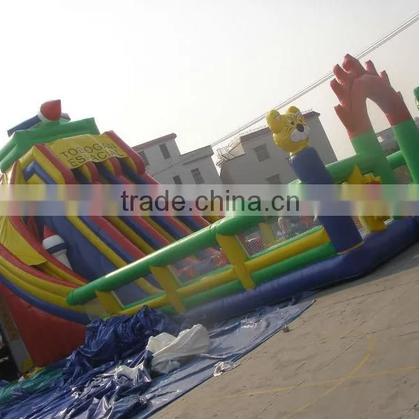 Industrial Playground Equipment Cheap Inflatable Jumper Castle Slide photo-2