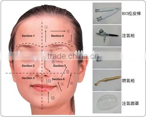 Skin Analysis 2013 Oxygen Facial Machine Oxygen Jet Peel&No-needle Mesotherapy Machine For Sale-Oxy Skin Moisturizing photo-4