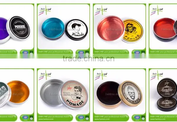Men Styling Strong Hold Water Based Hair Fiber Pomade photo-5