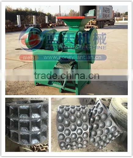 Discount Price!!! TWO Rollers With High Pressure Charcoal Ball Machine