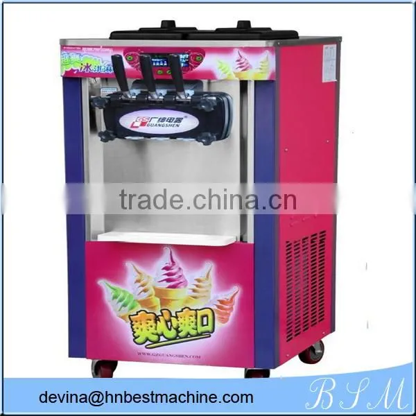 Italy Technology 2+1 Mixed Flavors Commerical Ice Cream Making Machine photo-3