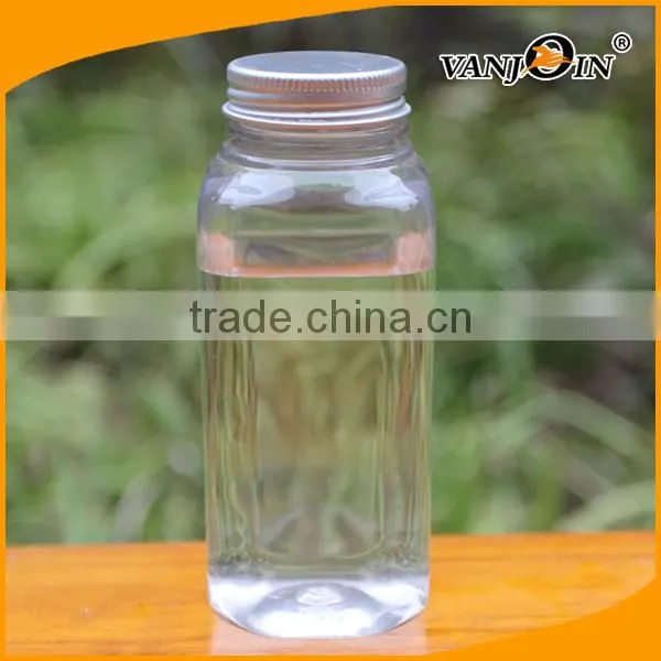 8 OZ Square PET Plastic Milk Bottle BPA Free photo-6