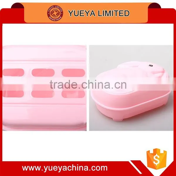 Cute Colorful Cartoon Soap Box Case Candy Colors Soap Container photo-4