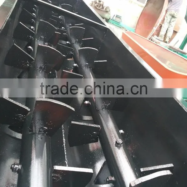 Top Quality Charcoal Coal Dust Double Shaft Mixer With Best Price photo-6