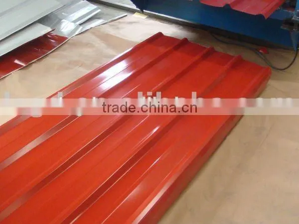 Prepainted Corrugated Steel Sheet/color Zinc Corrugated Roofing Sheet photo-5