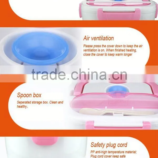 OEM Kids Plastic Bento Lunch Box photo-5