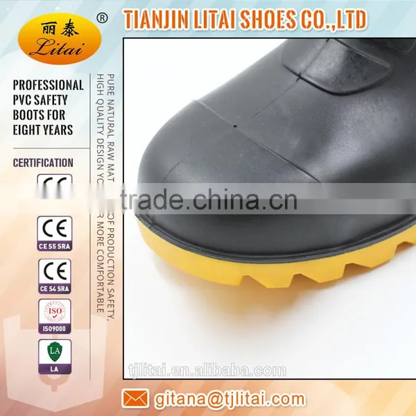Cold Resistant PVC Safety Boots Winter Work Shoes photo-6
