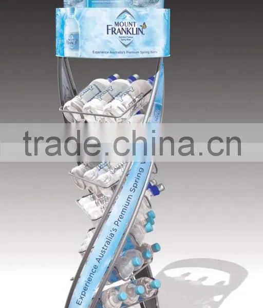 DNA-shaped Spring Water Display Rack photo-2