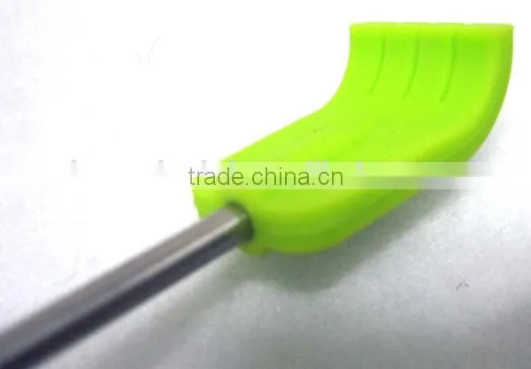Silicone Telescopic Back Scratcher Itch Killer Massager Extendable Stainless Steel Stick photo-3