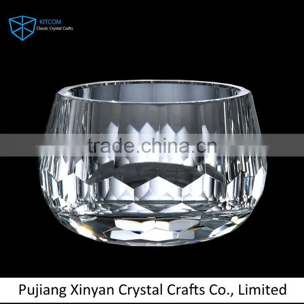 2016 Modern Style Round Shape Crystal Clock With Good Prices photo-4