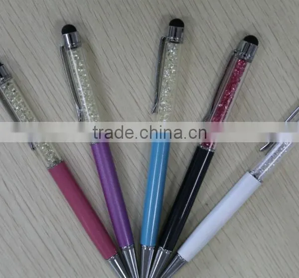 China Manufacture Crystal Stylus Ball Pen,ball-point Pen photo-2