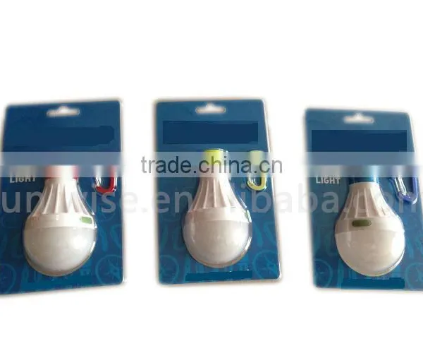 1W LED ORB LIGHT Household, Camping, Hiking W/Hanging Hook, SUPER BRIGHT LED EMERGENCY LIGHT BULB photo-2