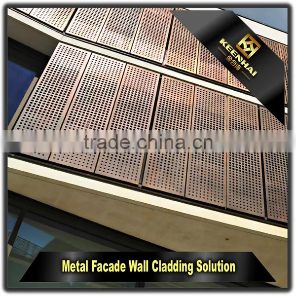 Manufacturer Perporated Stainless Steel Sheet Exterior Decorative Wall Panel photo-5