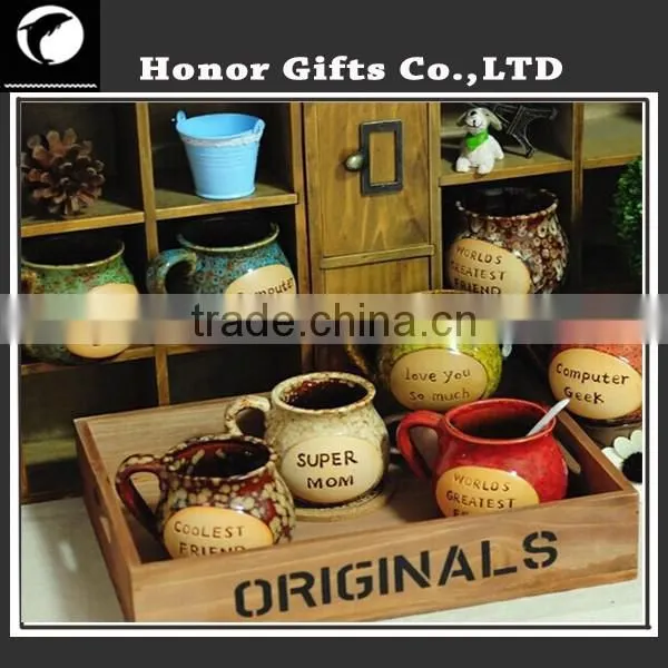 2015 Top Quality Cheaper Bulk Colorful Ceramic Coffee Mug photo-3