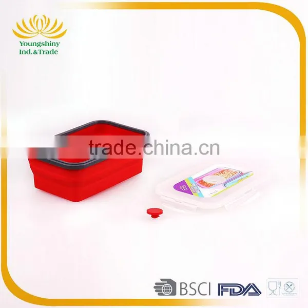 Good Feedback Silicone Collapsible Insulated Lunch Box photo-2