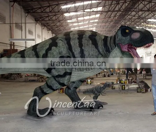 Outdoor Park Decoration Life Size Fiberglass Dinosaur Statues for Sale photo-5