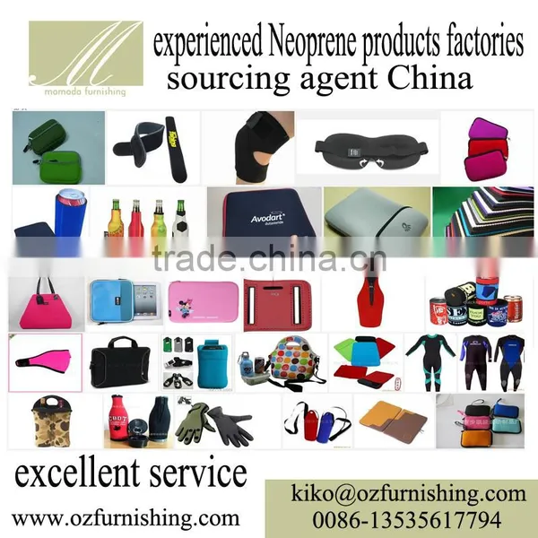 Reliable Chinese Neoprene Products Supplier Diving Material Gallbladder Package Inner Bag Neoprene Can Cooler Sourcing Agent
