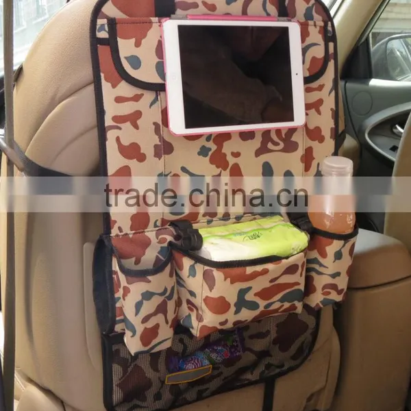 Durable High Quality Car Back Seat Organzier With IPAD photo-3