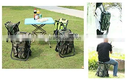 3 in 1 Backpack Cooler Chair - Travel Backpack - Soft Sided Cooler- Outdoor Hiking, Events, Beach, Fishing, Camping photo-6