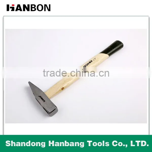 45# Carbon Steel Wooden Handle Fitter's Hammer / Finished Polished Heat-treatment photo-2